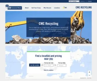 CMcrecycling.com(Commercial Metals Company) Screenshot