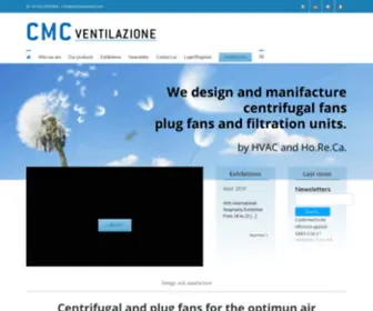 CMcventilazione.com(CMC Ventilazione) Screenshot