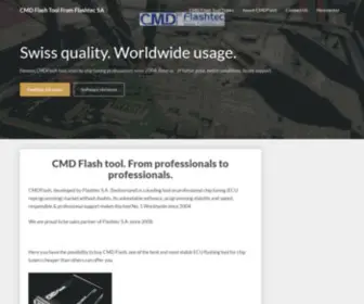 CMD-Flash.com(CMD Flash Tool For Professional Chip Tuners Swiss quality) Screenshot