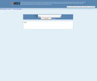 CMD5.org(MD5 Online) Screenshot