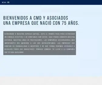 Cmdasociados.com.ar(CMD Asociados) Screenshot