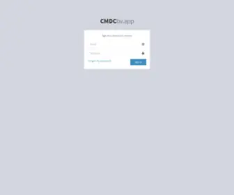 CMDCBV.app(Log in) Screenshot