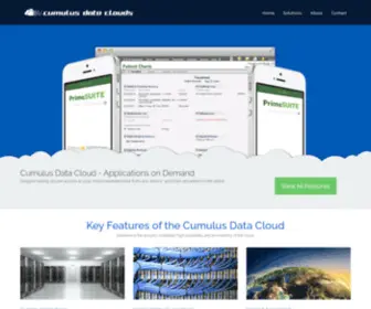 CMDclouds.com(Cumulus Data Cloud) Screenshot