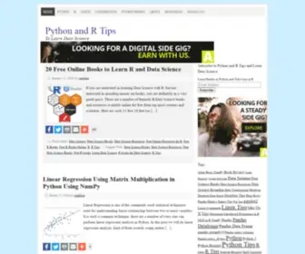 CMdlinetips.com(Python and R Tips) Screenshot