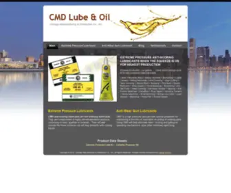 CMdlubeoil.com(Chicago Manufacturing & Distribution Co) Screenshot