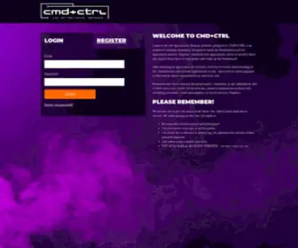 CMDNCTRL.net(CTRL Cyber Ranges) Screenshot