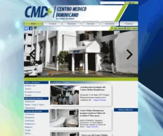 Cmdom.com.do(Centro Medico Dominicano) Screenshot