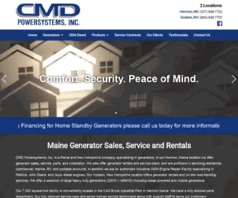 CMdpowersystems.com(Maine Generator Sales) Screenshot