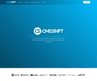 CMDSHFT.com(Music) Screenshot