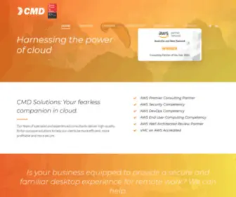 CMdsolutions.com.au(CMD Solutions) Screenshot