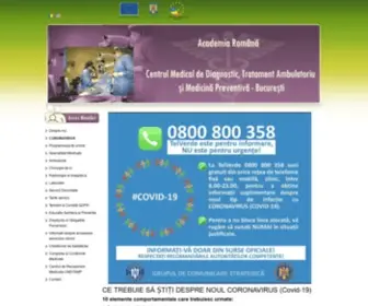 CMdtamp.ro(Masuri generale pentru pacienti) Screenshot