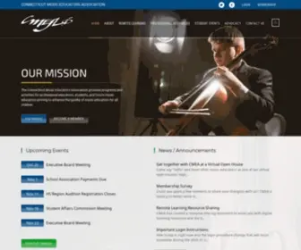 Cmea.org(Enhancing the Quality of Music Education) Screenshot