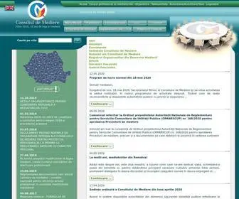 Cmediere.ro(Consiliul de Mediere) Screenshot