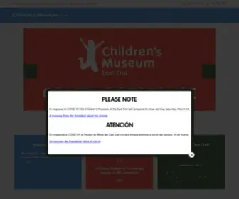 Cmee.org(The Children's Museum of the East End) Screenshot