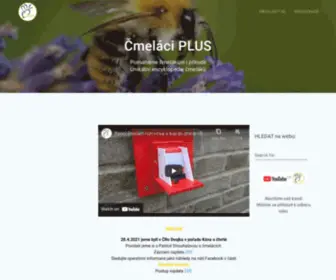 Cmelaciplus.cz(Čmeláci PLUS) Screenshot