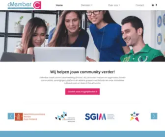 Cmember.nl(Samen slimmer) Screenshot