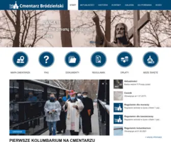 Cmentarz-Brodnowski.pl(Cmentarz Bródnowski) Screenshot