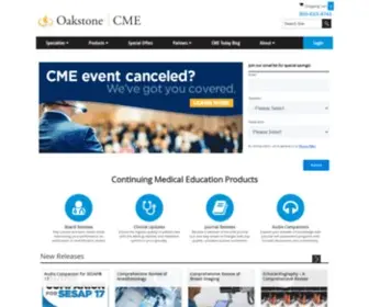 Cmeonly.com(Oakstone CME) Screenshot