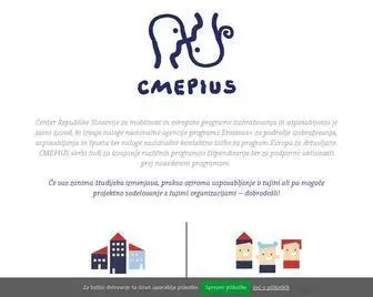 Cmepius.si(CMEPIUS spletišče) Screenshot