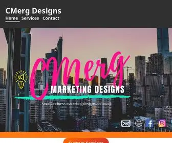 Cmergdesigns.com(CMerg Designs) Screenshot