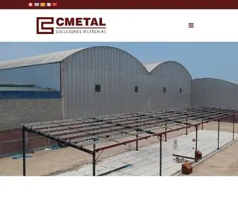 Cmetal.com.pe(CMETAL S.A.C) Screenshot