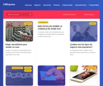 Cmexpress.es(Warning) Screenshot