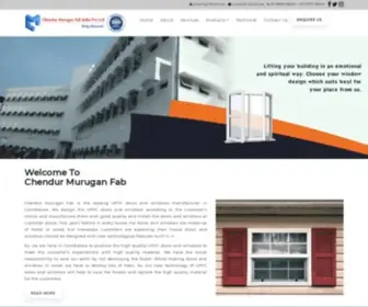 Cmfabindia.com(Best Upvc Windows Coimbatore) Screenshot