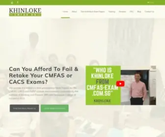 Cmfas.sg(Khinloke Education) Screenshot