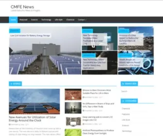 Cmfenews.com(CMFE News) Screenshot