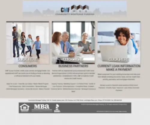 CMfloan.com(Mortgage service) Screenshot