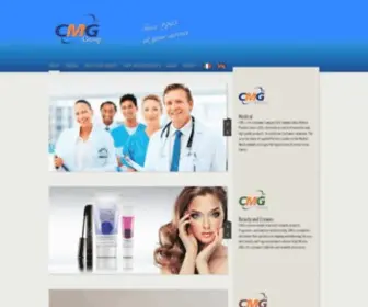 CMG-Med.com(CMG Group) Screenshot