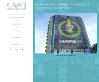 CMgcaribbean.com(Caribbean Media Group NV) Screenshot