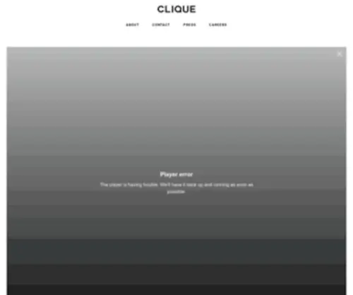Cmginc.com(Clique) Screenshot