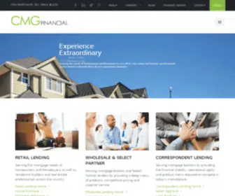 CMgmortgage.com(CMG Financial) Screenshot