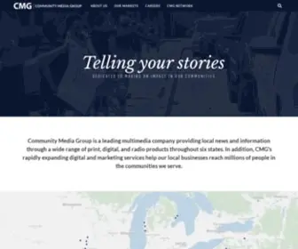 CMGMS.com(Community Media Group) Screenshot