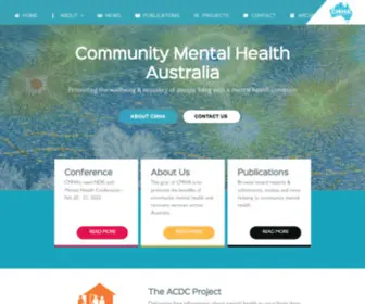 Cmha.org.au(Community Mental Health Australia) Screenshot