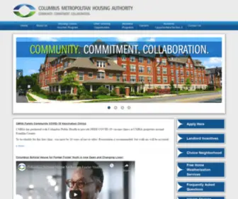Cmhanet.com(Columbus Metropolitan Housing Authority) Screenshot