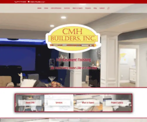 CMhbuilders.com(CMH Builders) Screenshot