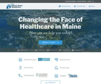 CMHC.org(Central Maine Healthcare) Screenshot