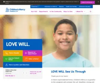 CMH.edu(Children's Mercy) Screenshot