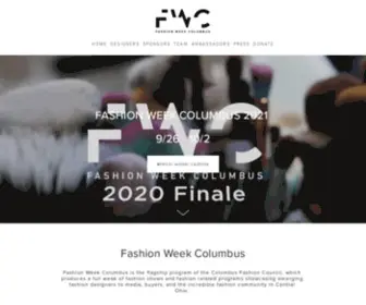 CMhfashionweek.com(Fashion Week Columbus) Screenshot