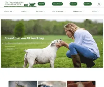 CMHspets.org(Central Missouri Humane Society) Screenshot