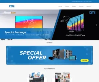 Cmi-Led.com(Creative Media Indonesia) Screenshot