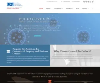 Cmi-Tax.com(Cantrell McCulloch Inc) Screenshot