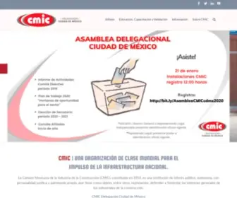 CmicCDMX.org(CMIC CDMX) Screenshot