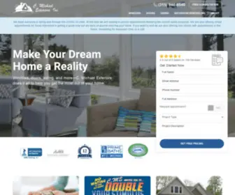 Cmichaelexteriors.com(Home Remodeling Company) Screenshot