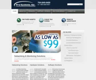 Cmifixedassets.com(Pro Systems) Screenshot