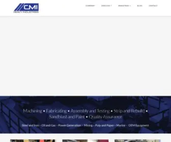 Cmihi.com(CMI Heavy Industries) Screenshot