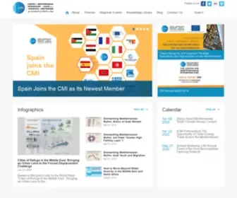 Cmimarseille.org(The Center for Mediterranean Integration (CMI)) Screenshot