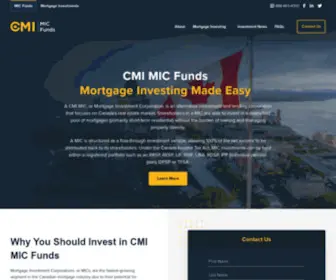 Cmimic.ca(CMI MIC) Screenshot